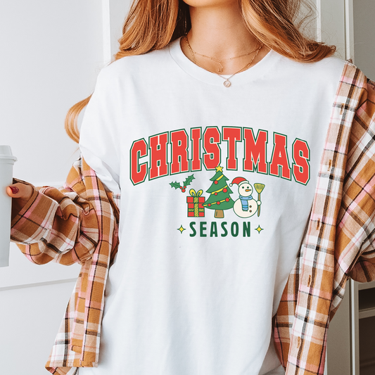 Christmas Season PNG SVG | Retro Christmas Sublimation | Xmas Doodles T shirt Design