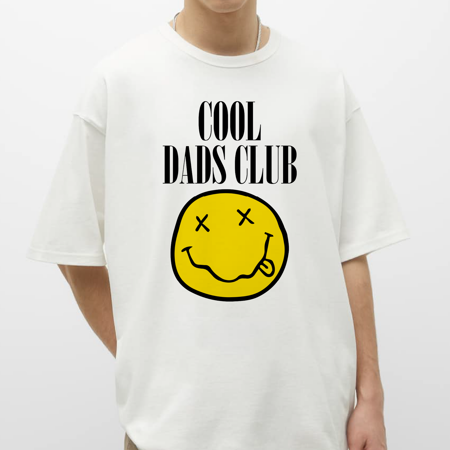 Cool Dads Club SVG PNG | Father's Day Sublimation | Nirvana Smile T shirt Design