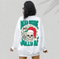 Dead Inside But Jolly Af PNG | Retro Christmas Sublimation | Funny Xmas T shirt Design