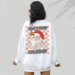 Don't Stop Believin' PNG | Retro Christmas Sublimation | Santa Claus T shirt Design