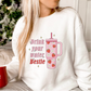 Drink Your Water Bestie PNG SVG | Stanley Cup Sublimation | Trendy Tshirt Design