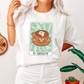 El Cafecito Tarot Card PNG SVG | Loteria Espooky Sublimation | Spanish Tshirt Design