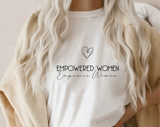 DTF Transfer Empowered Women Empower Women | Strong Woman | Feminist