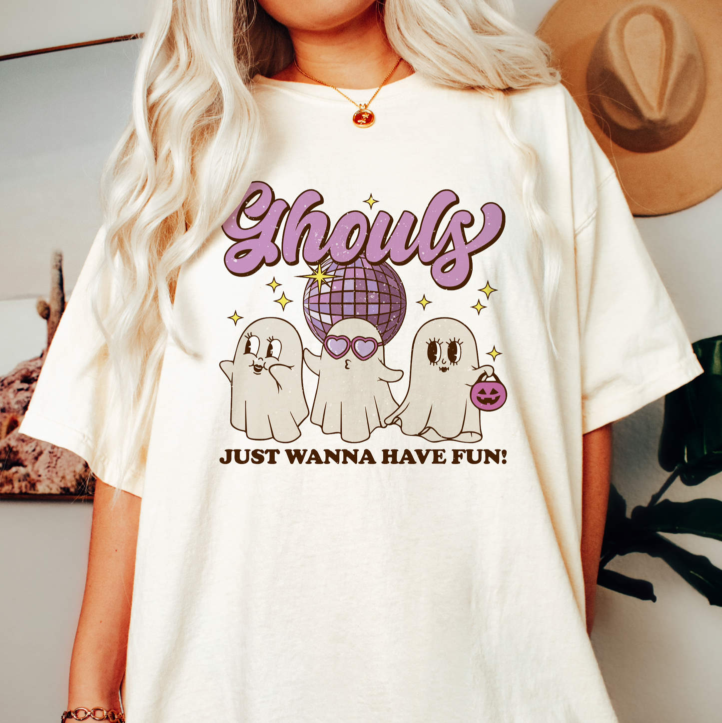 DTF Transfer Ghouls Just Wanna Have Fun | Cute Halloween