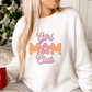 Girl Mom Club SVG PNG | Mother's Day Sublimation | Trendy Mom of girls T shirt Design