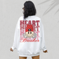 Heart Breaker Beanie Smile SVG PNG | Valentines Day Sublimation | Retro T shirt Design