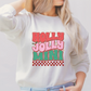 Holly Jolly Mini PNG SVG | Retro Christmas Sublimation | Mama and Mini T shirt Design