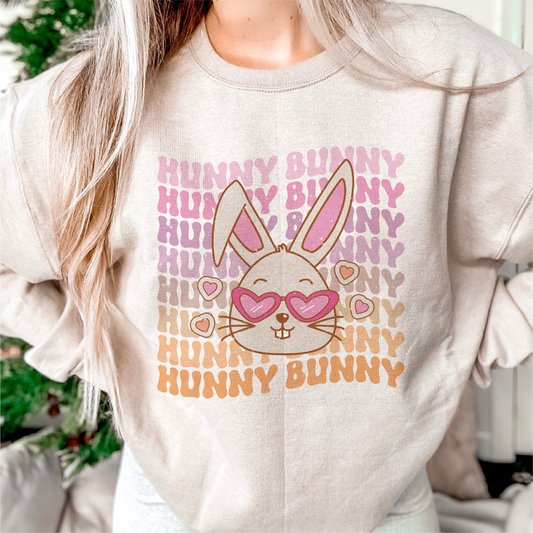 DTF Transfer Hunny Bunny | Retro Easter | Hunny Bunny