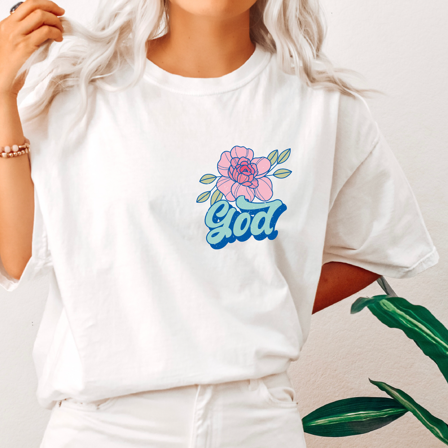 God is Good PNG SVG | Retro Christian Sublimation | Faith Religious T shirt Design + pocket