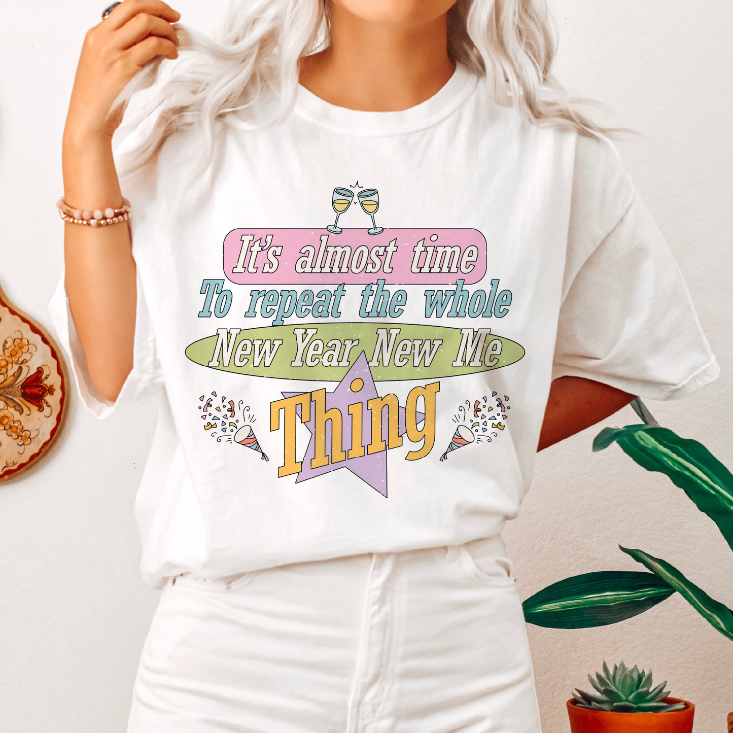 New Year New Me PNG SVG | New Year 2024 Sublimation | Funny T shirt Design