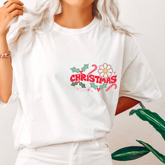 It's The Most Wonderful Time PNG | Retro Christmas Sublimation | T shirt Design + pocket