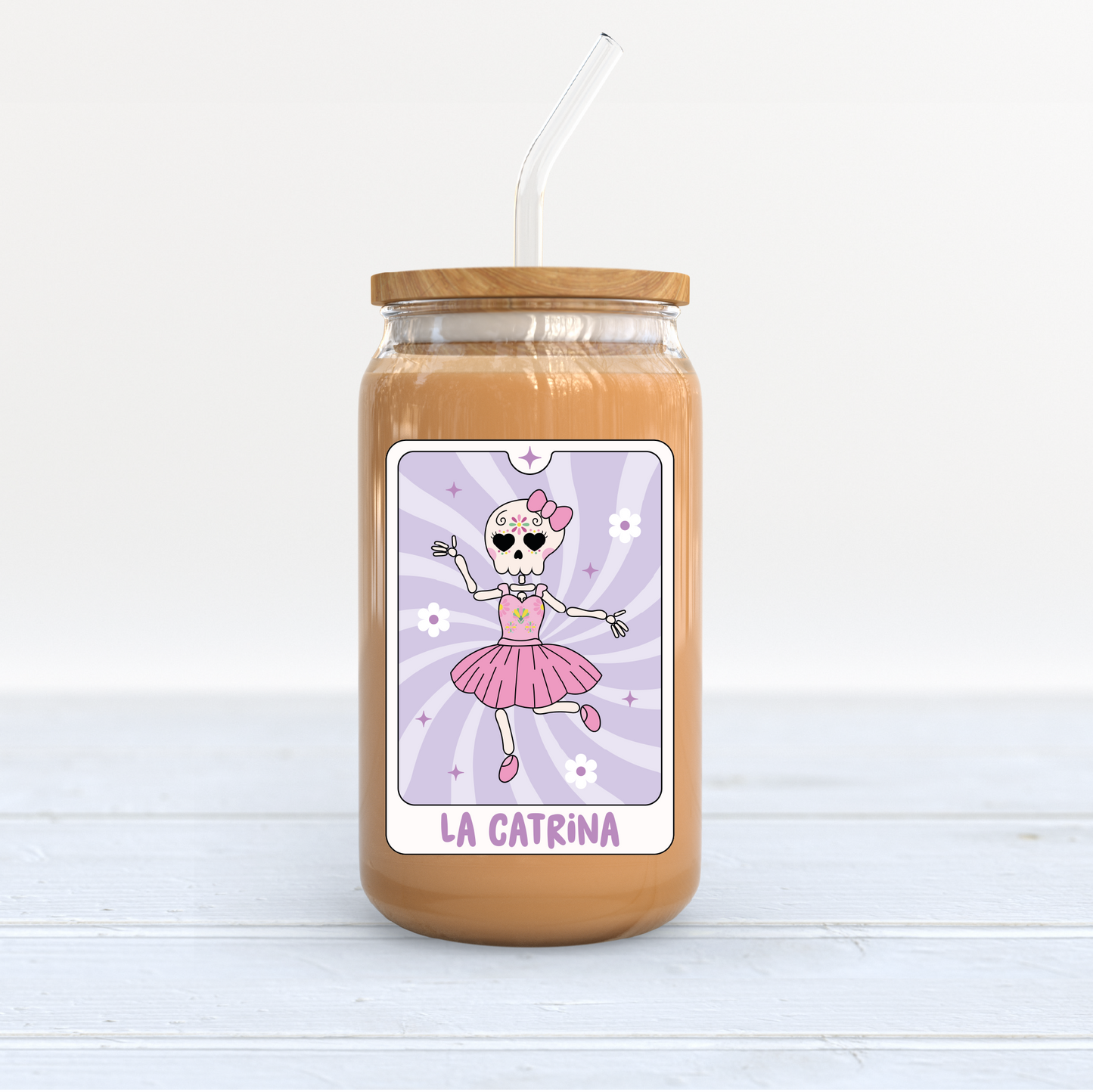 La Catrina Tarot Card PNG SVG | Loteria Espooky Sublimation | Spanish Tshirt Design