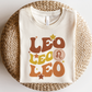 DTF Transfer Leo | Zodiac | Retro Vintage Leo
