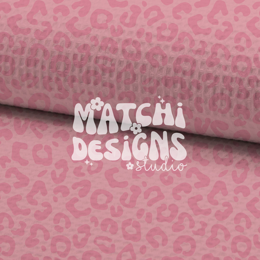 Leopard Pink Seamless Pattern, Valentines Day Pattern for Fabric Sublimation