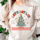 DTF Transfer Let's Get Lit!  | Retro Christmas | Funny Christmas Tree