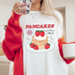 Pancakes & Panic Attacks PNG SVG | Mental Health Sublimation | Anxiety Tshirt Design