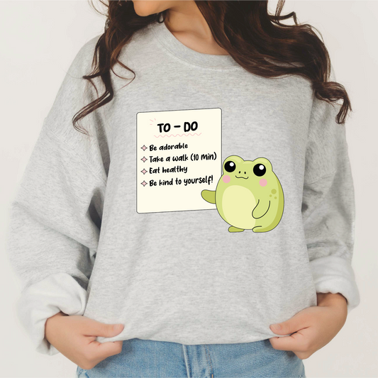 Self Care To Do List PNG SVG | Positivity Sublimation | Inspirational Tshirt Design