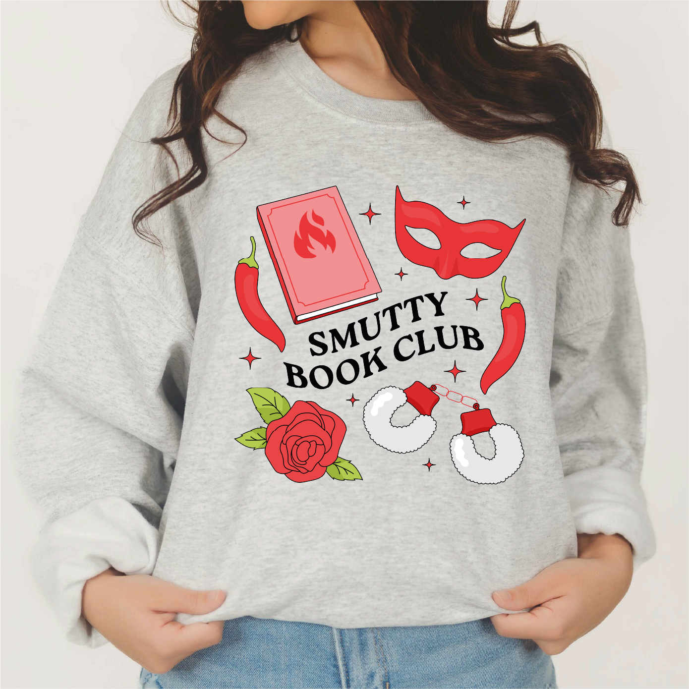 Smutty Book Club PNG SVG | Spicy Bookish Girl Sublimation | Book Lover Tshirt Design