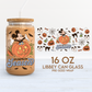 Pumpkin Season Halloween Cup Wrap | 16oz Libbey Can Glass | Magical Mouse PNG SVG