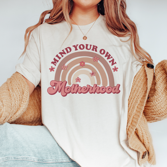 DTF Transfer Mind Your Own Motherhood | Mother's Day | Retro