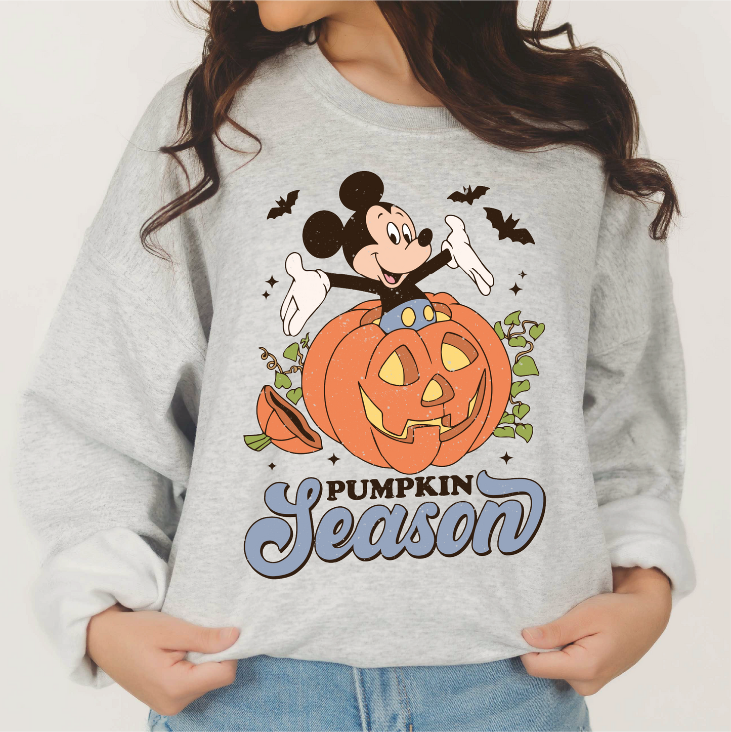 Pumpkin Season PNG SVG | Magical Halloween Sublimation | Mouse T shirt Design