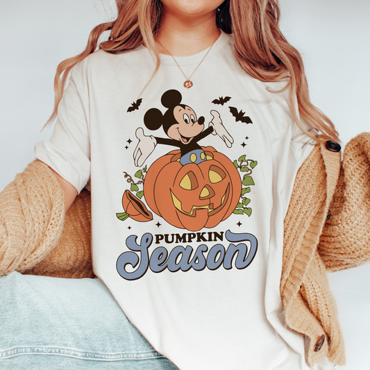 DTF Transfer Pumpkin Season | Magical Halloween | Mouse