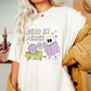 Read In Peace R.I.P. PNG SVG | Bookish Ghost Sublimation | Halloween Tshirt Design