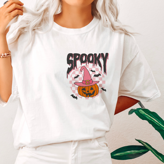 Spooky Babes Club PNG SVG | Halloween Pumpkin Sublimation | T shirt Design + pocket