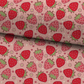 Cute Strawberry Seamless Pattern, Valentines Day Pattern for Fabric Sublimation