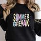 DTF Transfer Summer Break | Leopard Lightning Bolt | Summer