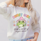 Sweet Girl with Anger Issues PNG SVG | Trendy Frog Sublimation | Funny Tshirt Design