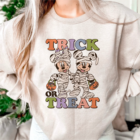 DTF Transfer Trick Or Treat | Magical Halloween | Mouse