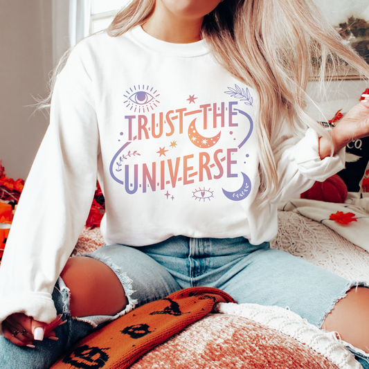 DTF Transfer Trust The Universe | Inspirational | Manifestation