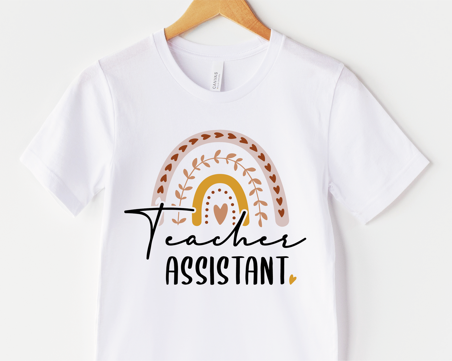 DTF Transfer Teacher Assistant | Rainbow | School Teacher Life