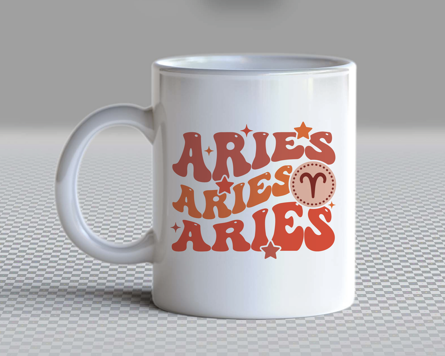 Aries SVG PNG | Zodiac Sublimation | Retro Vintage Aries | T shirt Design Cut file