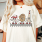 Baseball Characters SVG PNG | Retro Cute Baseball Sublimation | Groovy T shirt Design