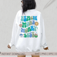 Beach More Worry Less SVG PNG | Groovy Sublimation | Retro Vintage | Summer T shirt Design