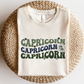 Capricorn SVG PNG | Zodiac Sublimation | Retro Vintage Capricorn | T shirt Design Cut file