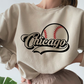 Chicago Baseball SVG PNG | Retro Sublimation | Chicago Baseball Fan T shirt Design Cut file
