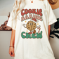 Cookie Baking Crew SVG PNG | Christmas Sublimation | Groovy Christmas Baking | T shirt Design Cut file