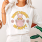 Don't Worry Be Hoppy PNG SVG | Groovy Easter Sublimation | Cute Bunny T shirt Design