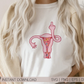 Colored Uterus Finger SVG PNG | Middle Finger Sublimation | Feminist T shirt Design