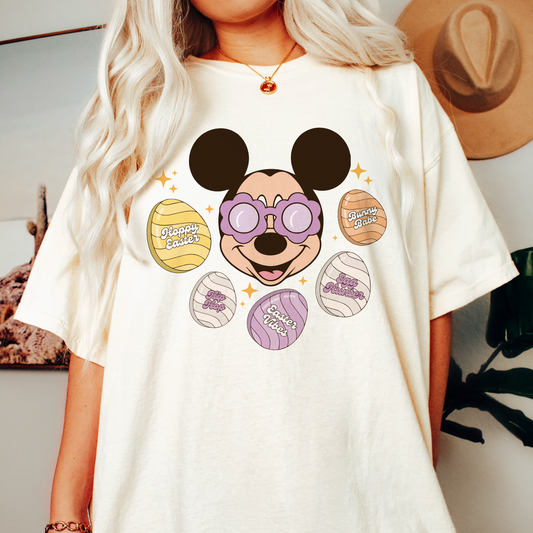 Easter Magical Mickey PNG SVG | Magical Bunny Eggs Sublimation | T shirt Design