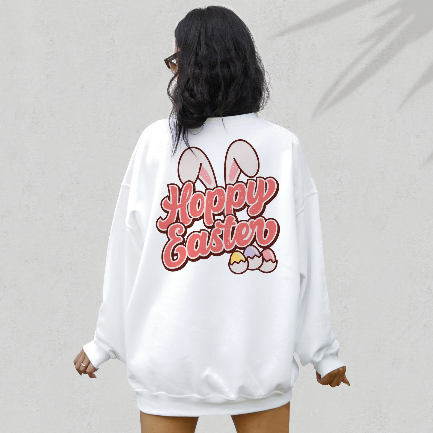 Hoppy Easter PNG SVG | Groovy Easter Sublimation | Bunny Ears T shirt Design