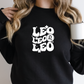 Leo SVG PNG | Zodiac Sublimation | Retro Vintage Leo | T shirt Design Cut file