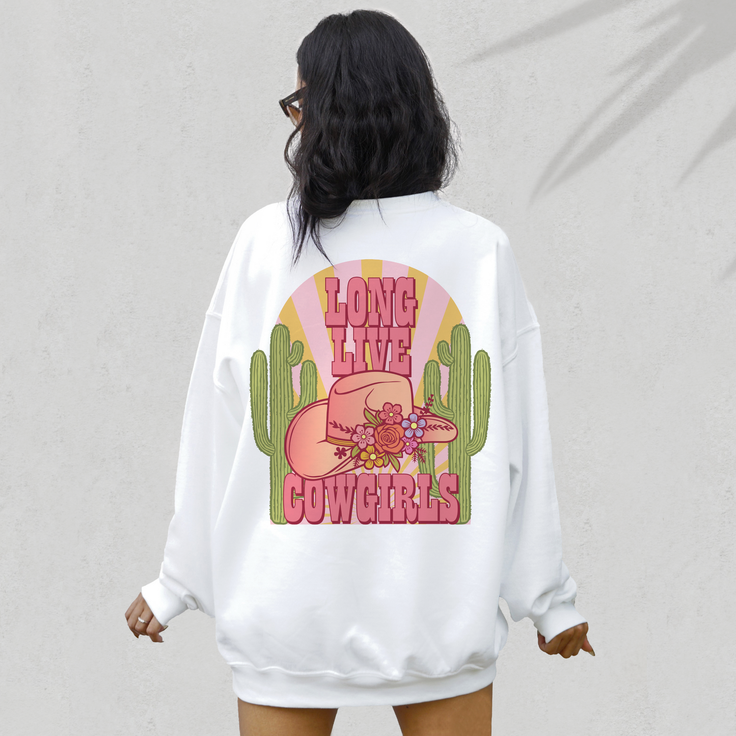 Long Live Cowgirls SVG PNG | Western Cowgirl Sublimation | Retro Vintage T shirt Design