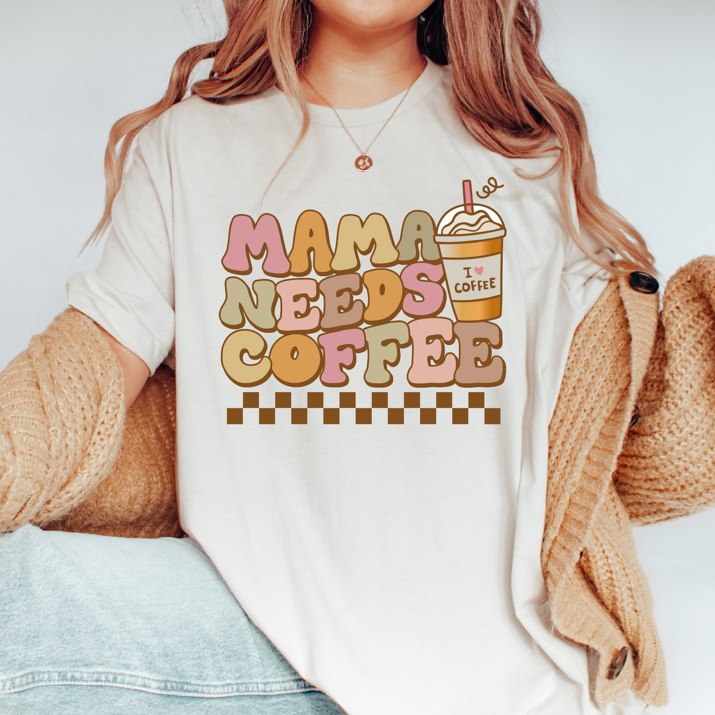 Mama Needs a Coffee SVG PNG | Mother's Day Sublimation | Mama T shirt Design