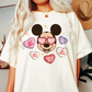 Valentines Magical Mickey PNG SVG | Self Love Affirmations Sublimation | Retro T shirt Design