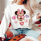 Valentines Magical Minnie PNG SVG | Self Love Affirmations Sublimation | Retro T shirt Design