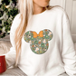 St. Patricks Mouse Ears PNG SVG | Magical Patricks Day Sublimation | Retro T shirt Design